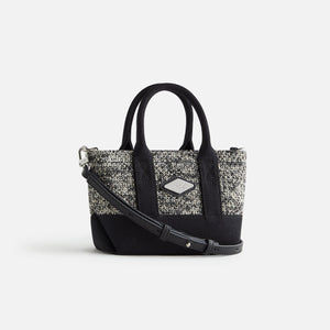 Kith Women Noemi Crochet Raffia Tote - Black