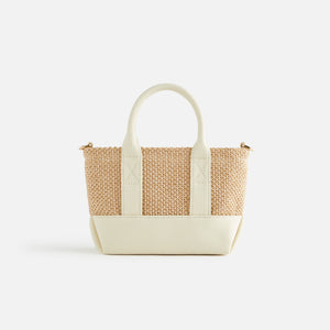 Kith Women Noemi Crochet Raffia Tote - Sandcastle