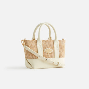 Kith Women Noemi Crochet Raffia Tote - Sandcastle