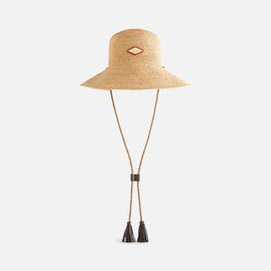 Kith Women Cassia Crochet Raffia Sun Hat - Natural