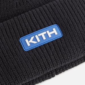 Kith Women Mia Beanie With Rubber Patch - Black