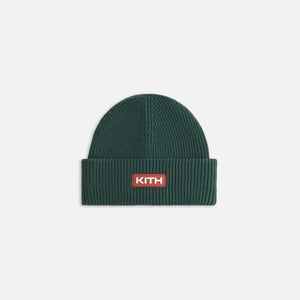 Kith Women Mia Beanie With Rubber Patch - Stadium