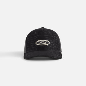 Kith Women Leather Trucker Cap - Black