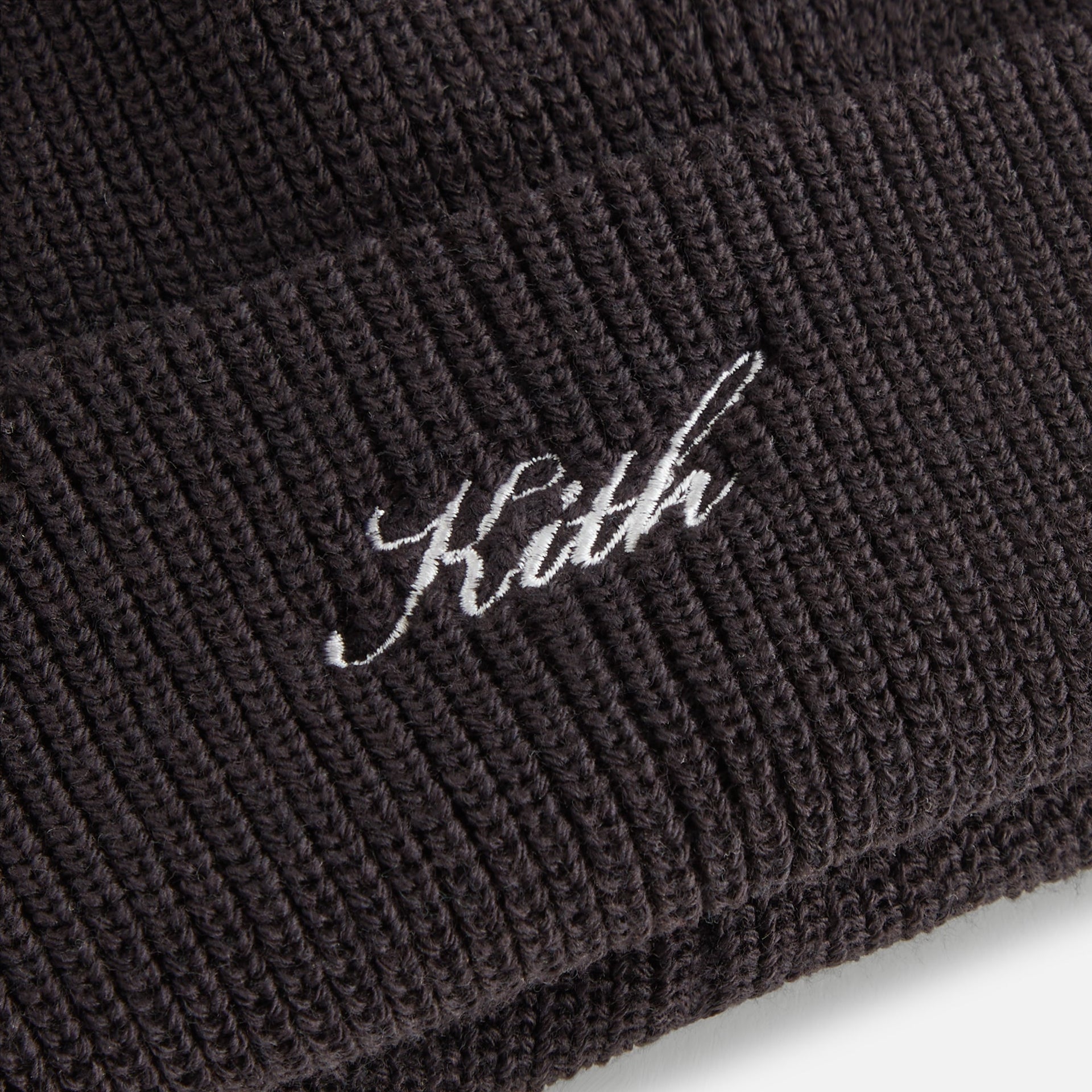 Kith Women Script Classic Beanie - Black