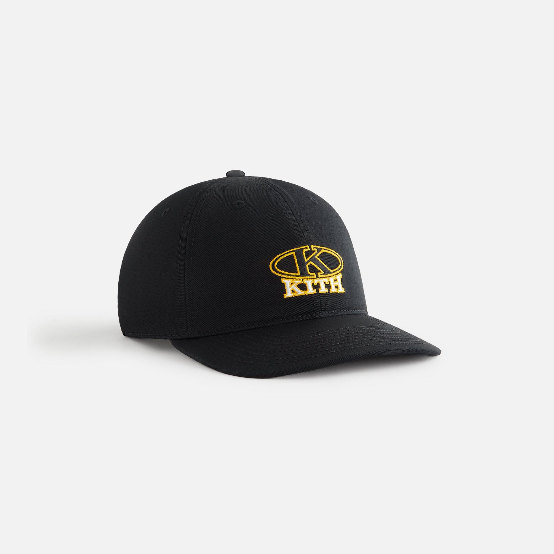 Kith Women Ellipse Logo Twill Classic Cap - Black