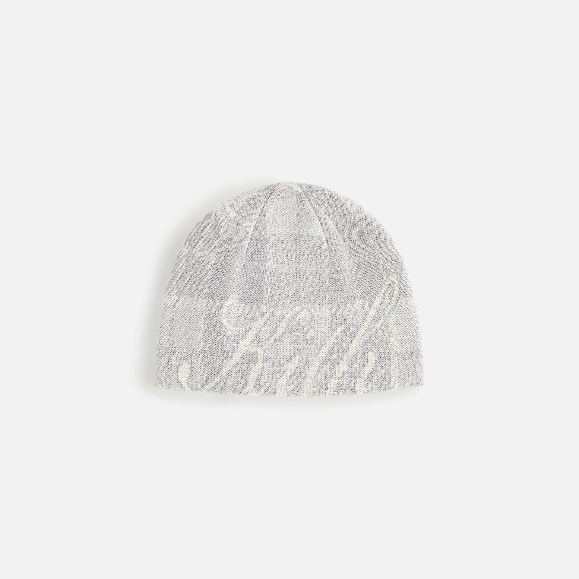 Kith Women Oversize Gingham Cuffless Jacquard Beanie - Rocket