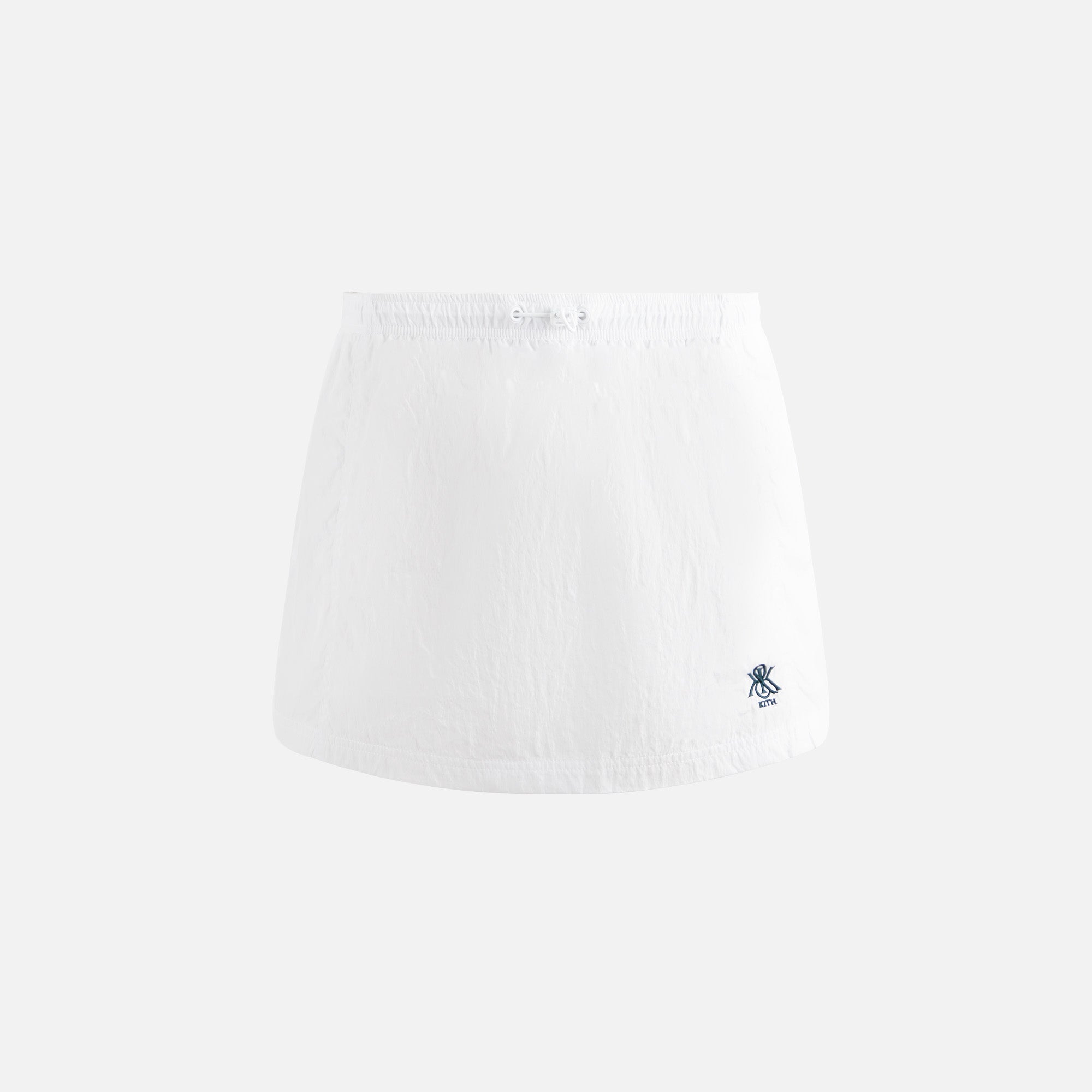 Kith Women Lowen Nylon Track Skirt - White