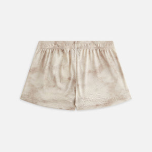 Kith Women Nilah Sun Faded Mesh Shorty - Oat