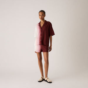 Kith Women Thea Ombre Monogram Short - Fever