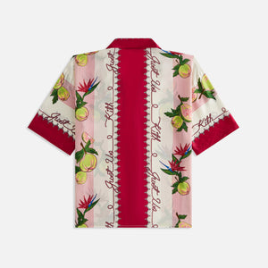 Kith Women Elena II Guava Stripe Shirt - Nano