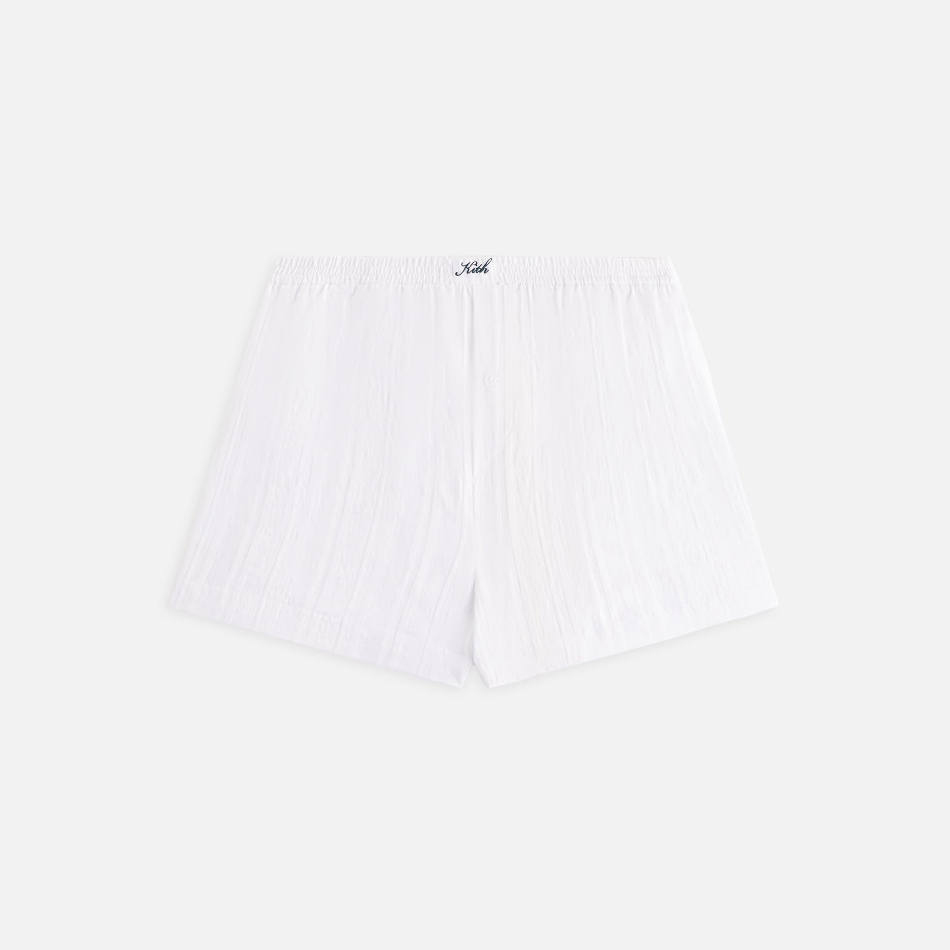 Kith Women Ida II Sheer Stripe Boxer Short - White