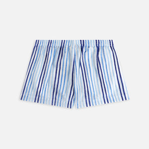 Kith Women Erika II Chenille Stripe Boxer Short - Cornflower