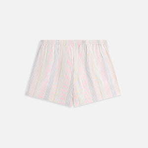 Kith Women Ida II Seersucker Boxer Short - White