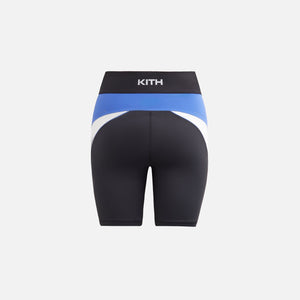 Kith Women Lana Panelled Biker Short - Black