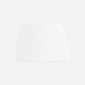 Kith Women Vera Monogram Towel Skirt - White