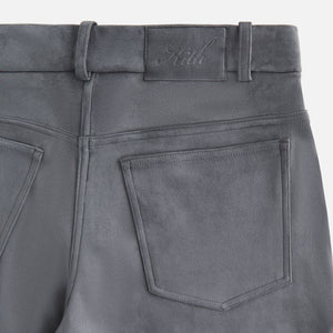 Kith Women Miren Microsuede Five Pocket Pant - Asteroid