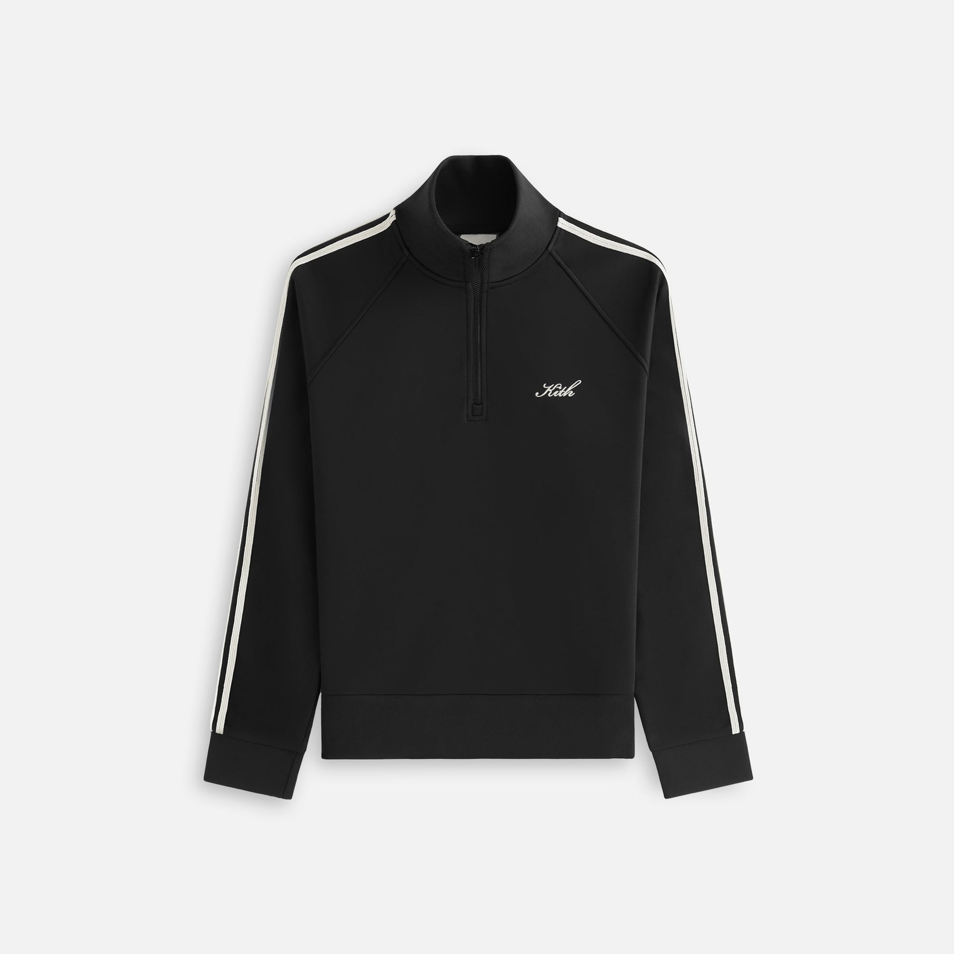 Kith Women Everly Tricot Track Quarter Zip - Black PH