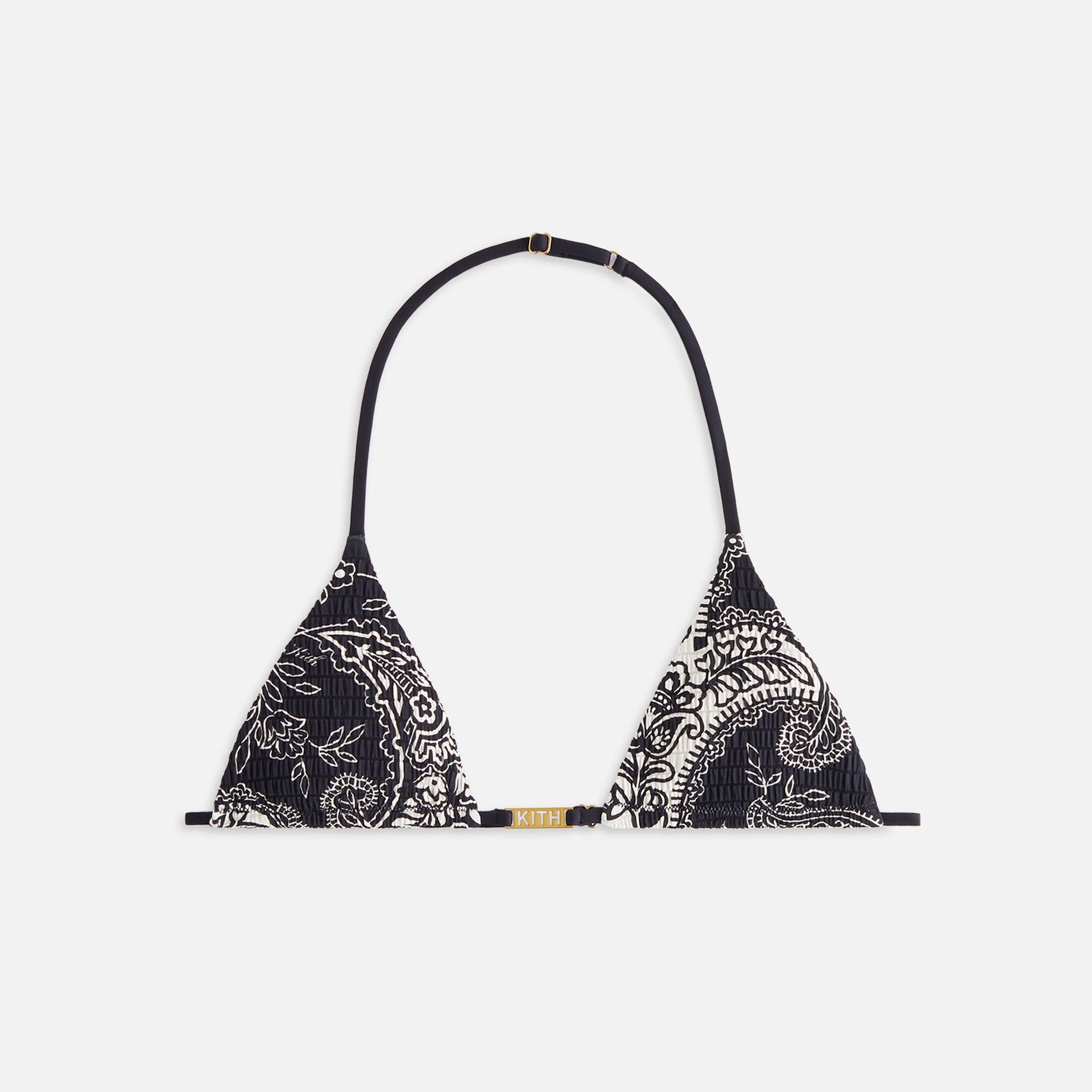 Kith Women Naya Paisley Triangle Top - Black