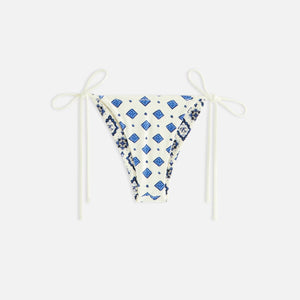 Kith Women Tova Baroque Tile Tie Bottom - Sandrift