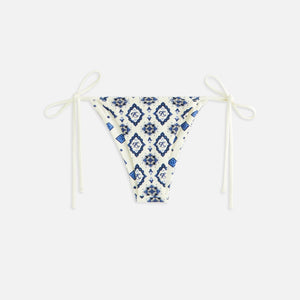 Kith Women Tova Baroque Tile Tie Bottom - Sandrift