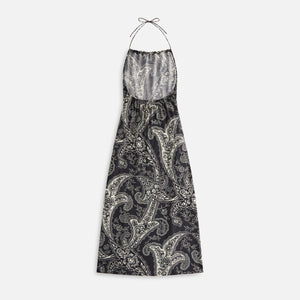 Kith Women Myra Paisley Halter Dress - Black