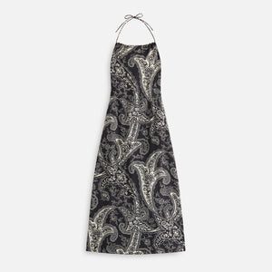 Kith Women Myra Paisley Halter Dress - Black