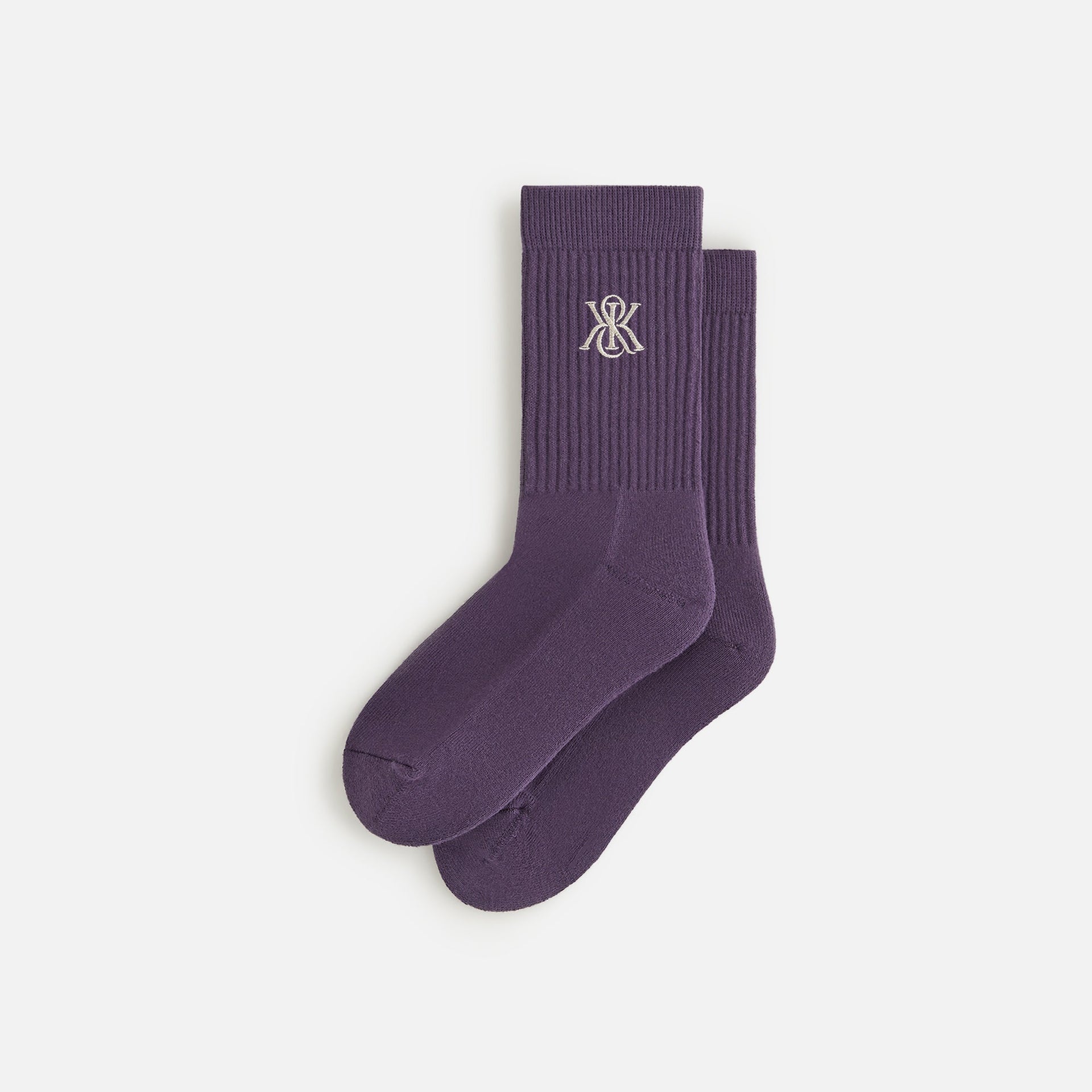 Kith Women Crest Crew Sock - Nightshade PH