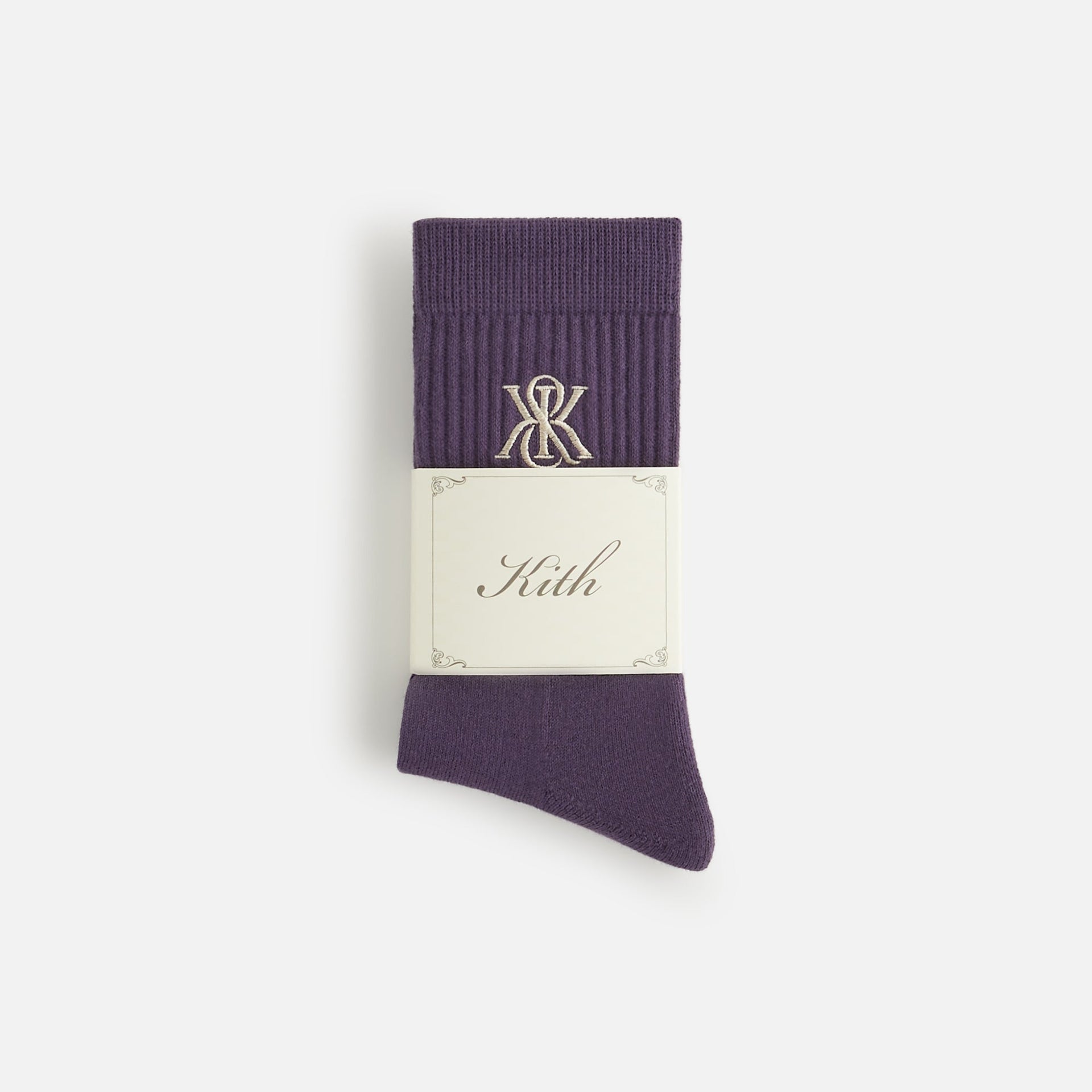 Kith Women Crest Crew Sock - Nightshade PH