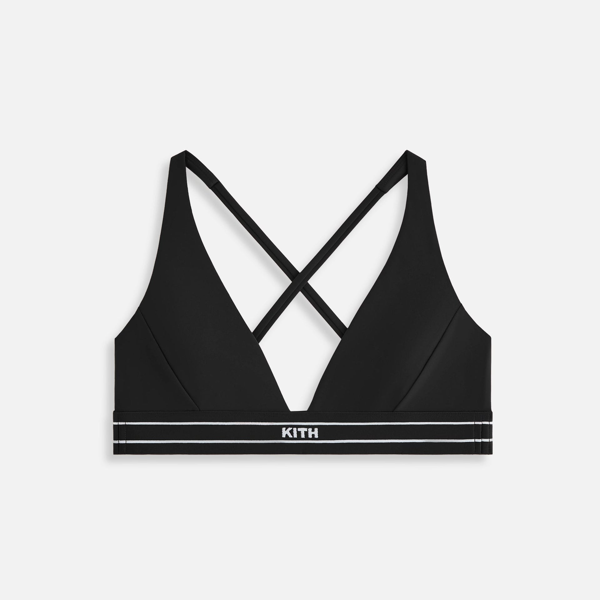 Kith Women Cay Plunge Active Bra - Black