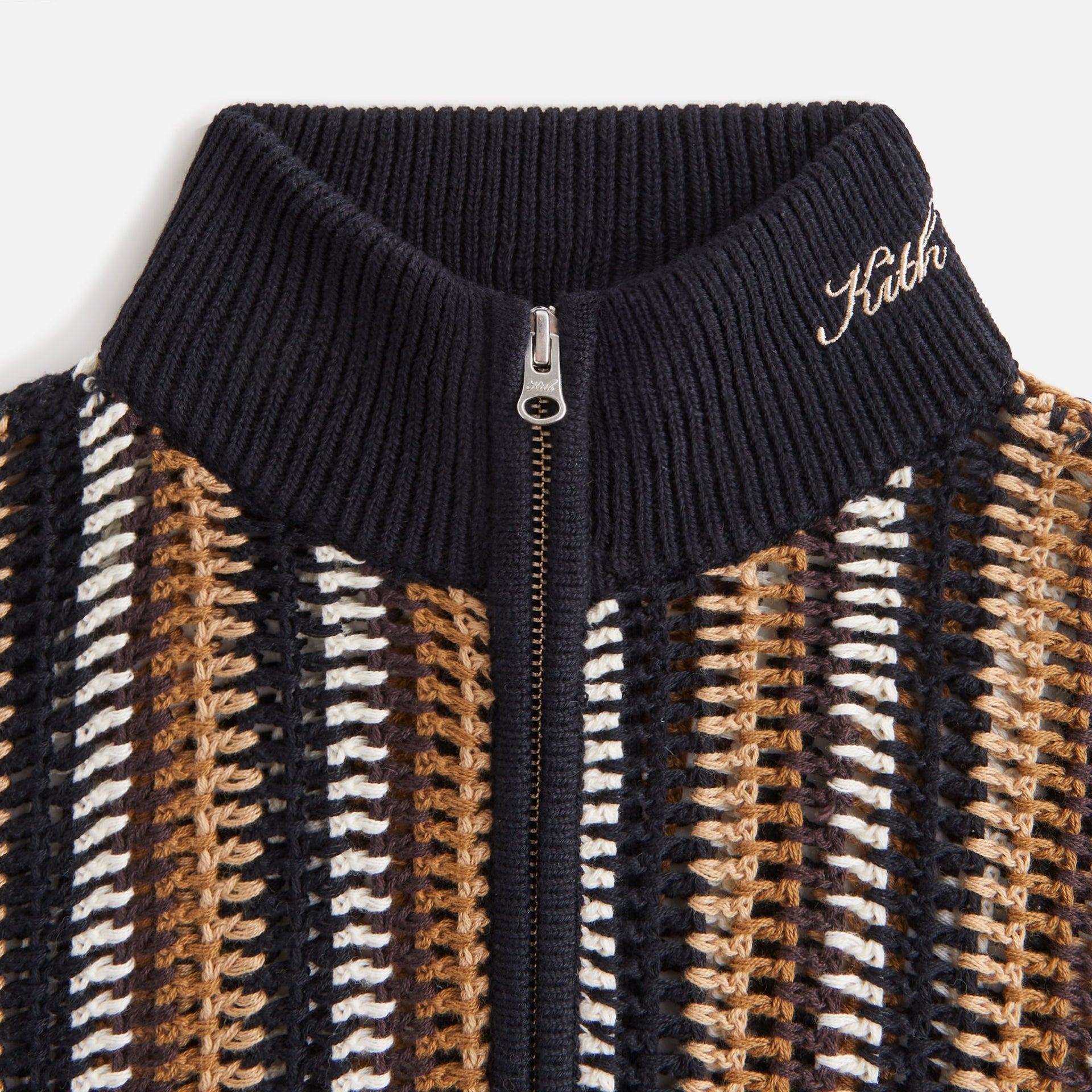 Kith Women Holter Crochet Track Jacket - Black