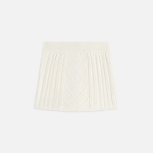 Kith Women Ember Cable Knit Mini Skort - Sandrift