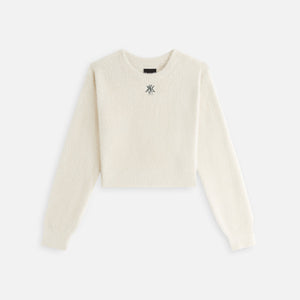 Kith Women Mica Mohair Crest Sweater - Stratus