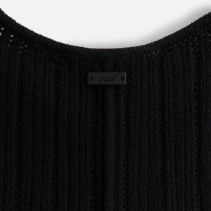 Kith Women Camille Pointelle Knit Maxi - Black PH