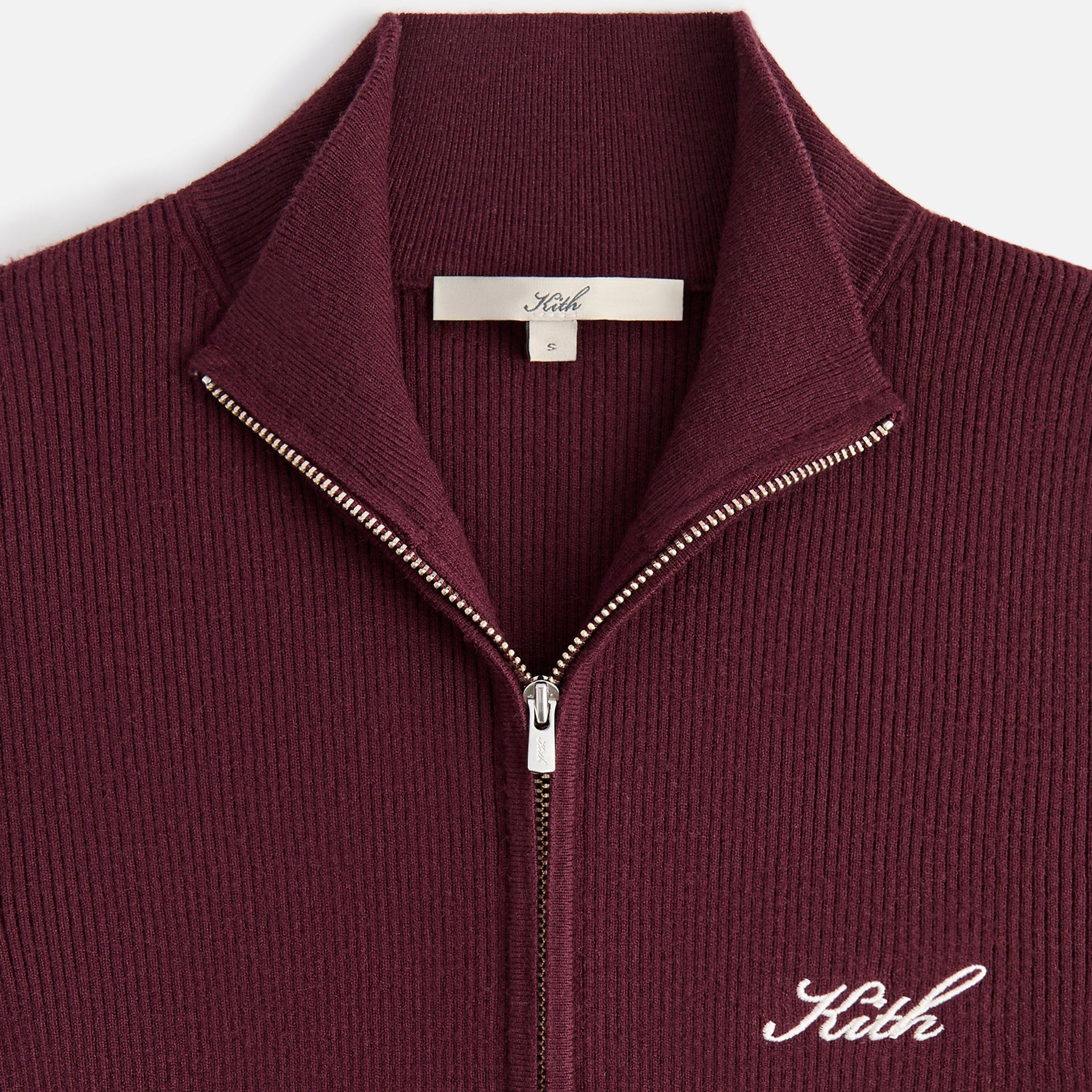 Kith Women Ina Rib Track Zip - Magma