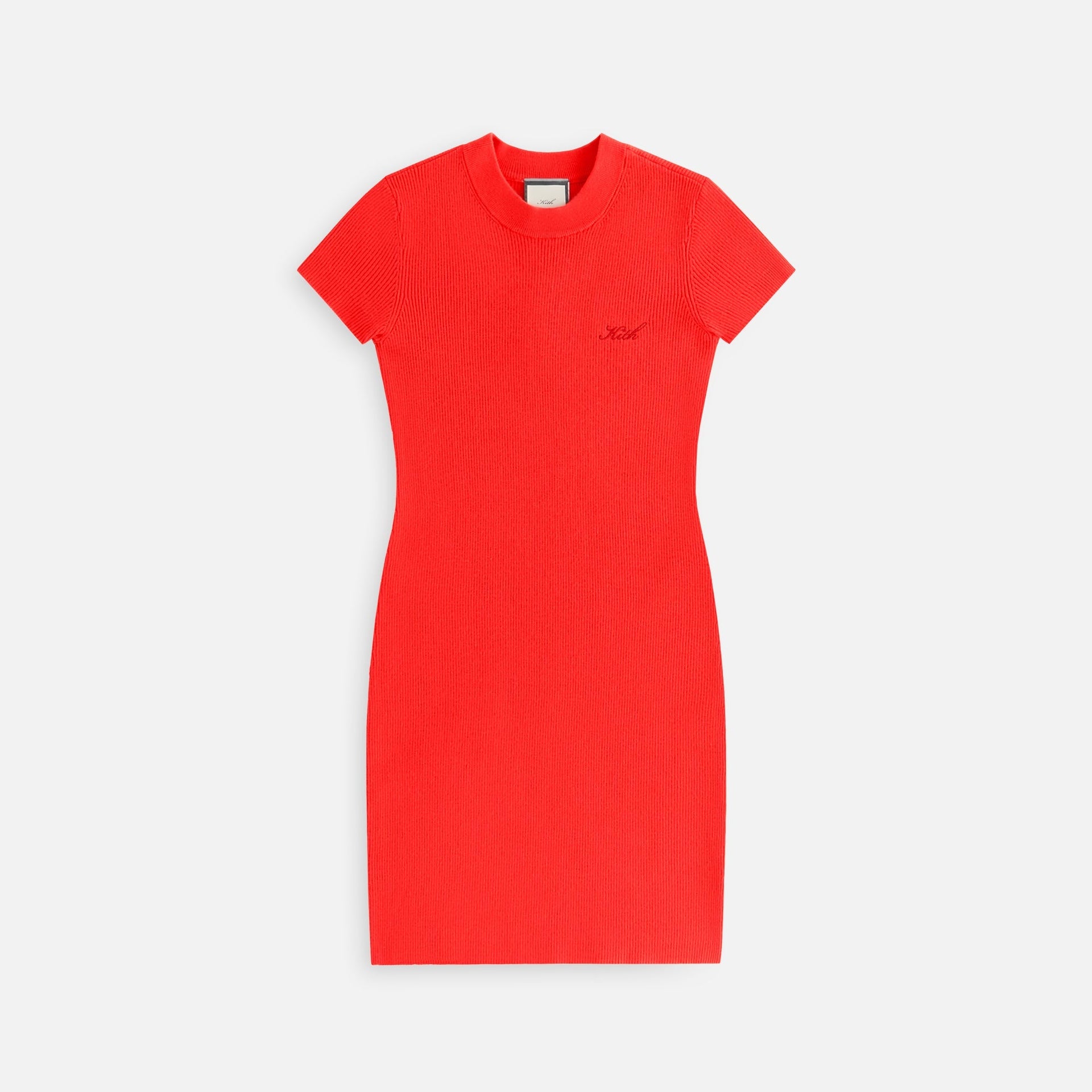 Kith Women Mulberry Rib Dress - Cinnabar PH