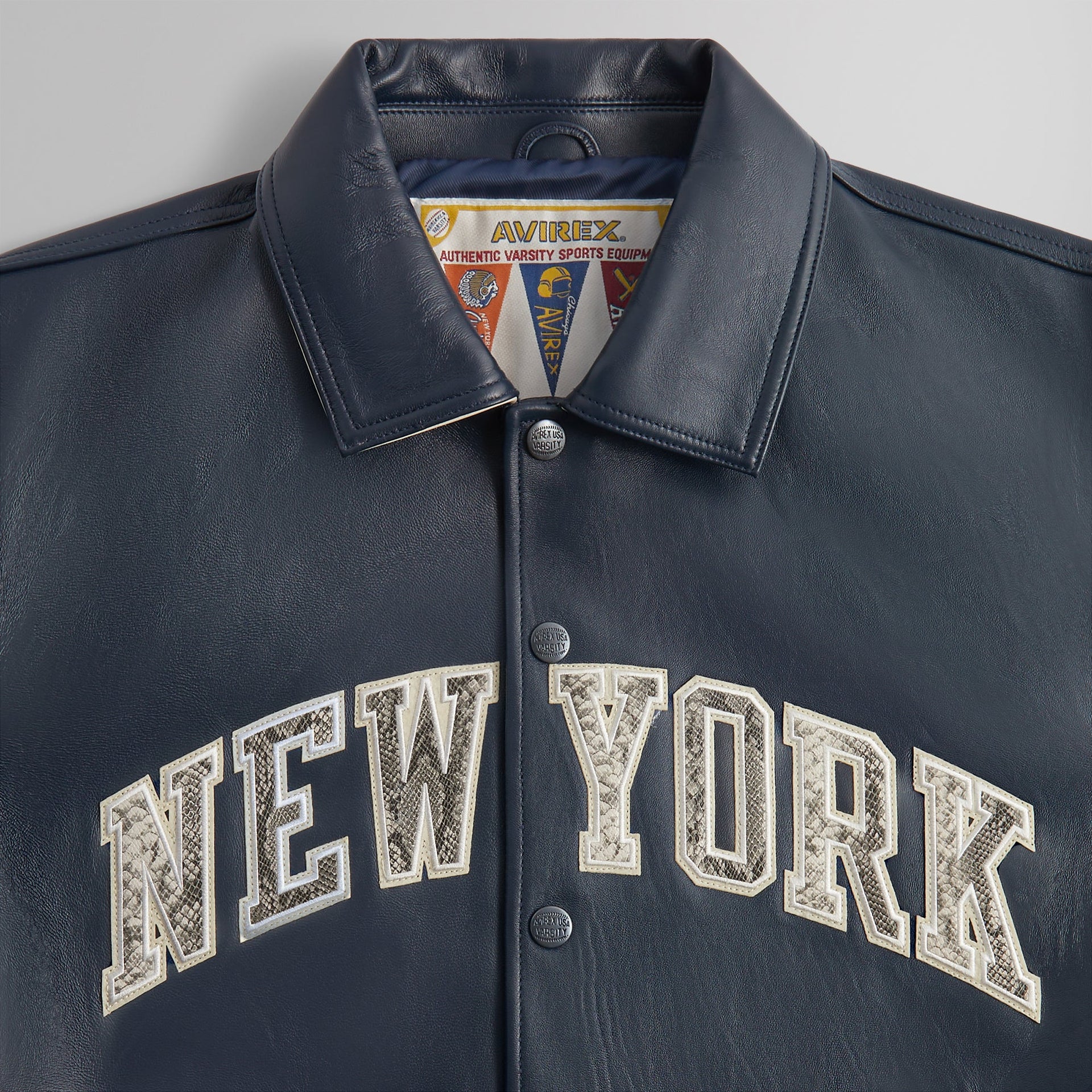 Kith & AVIREX for the New York Knicks Legend Jacket - Navy