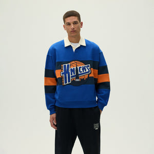 Kith for the New York Knicks Ball Nelson Collared Pullover - Current