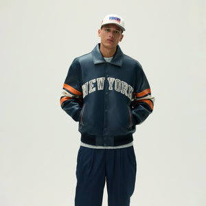 Kith & AVIREX for the New York Knicks Legend Jacket - Navy