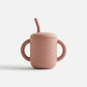 Kith Kids for Mushie Silicone Training Cup and Straw - Dusty Quartz