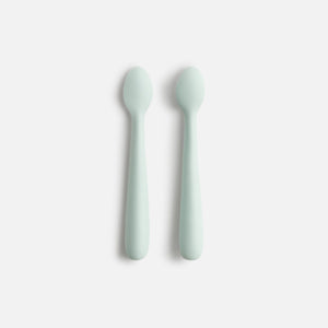 Kith Kids for Mushie Silicone Feeding Spoon 2 Pack - Helium