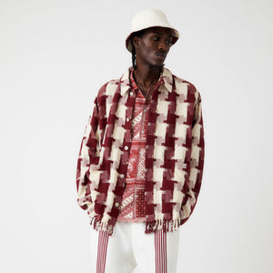 Kith Jumbo Houndstooth Overshirt - Bitters