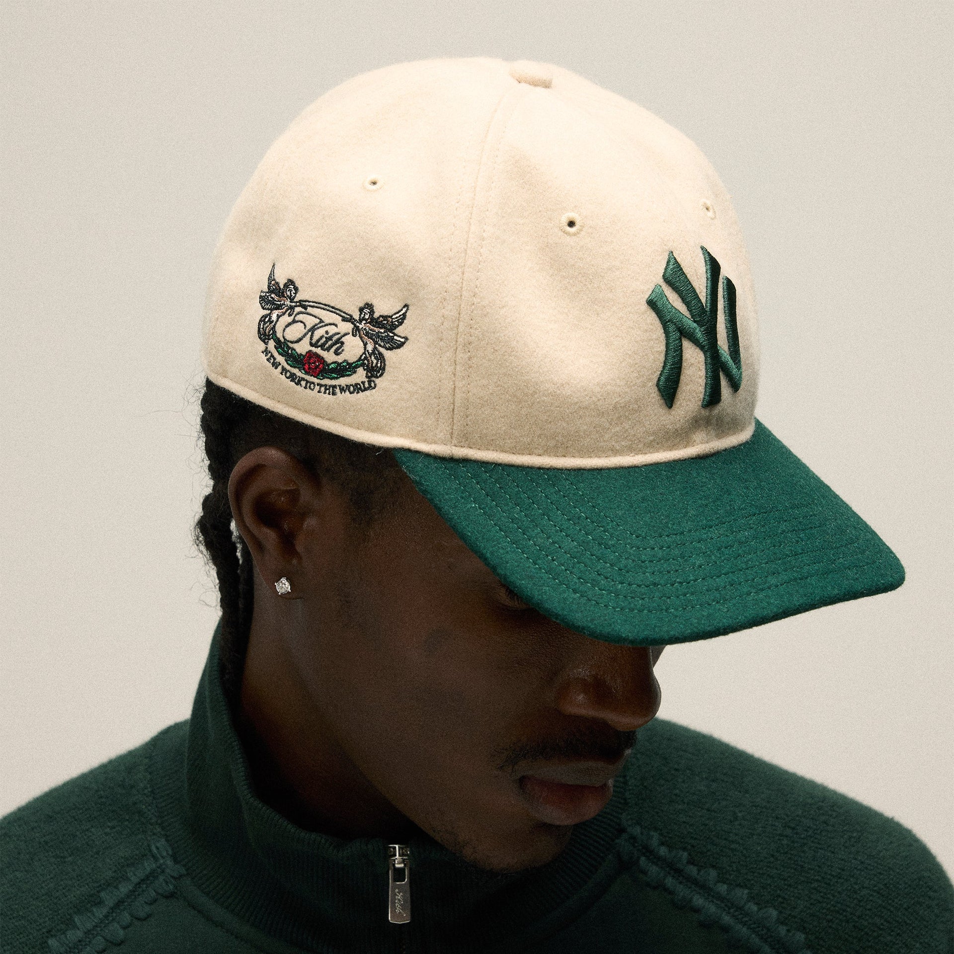 Kith & '47 for the New York Yankees Two Tone Franchise LS Cap - Stadium