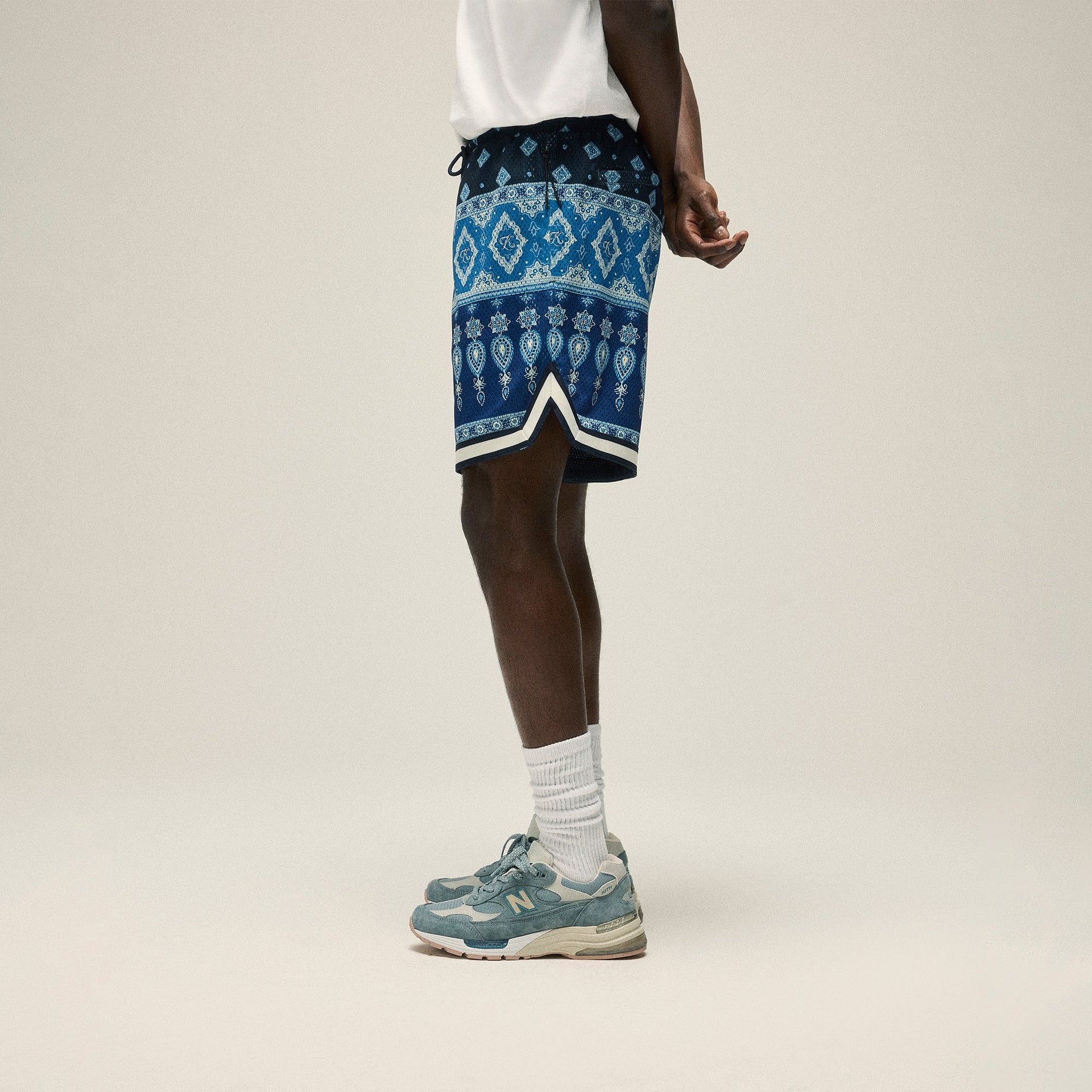 Kith Printed Mesh Curtis Short - Nocturnal