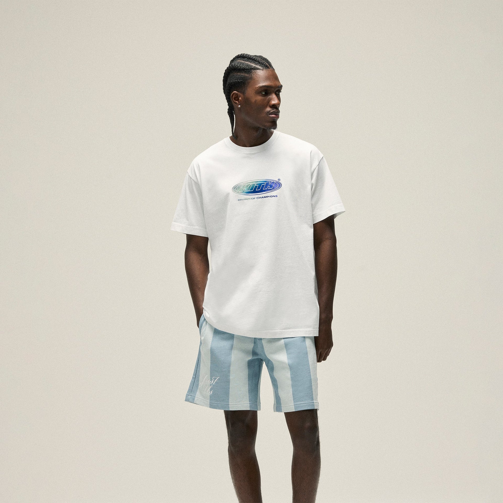 Kith Ombre Circuit Tee - Cyclone