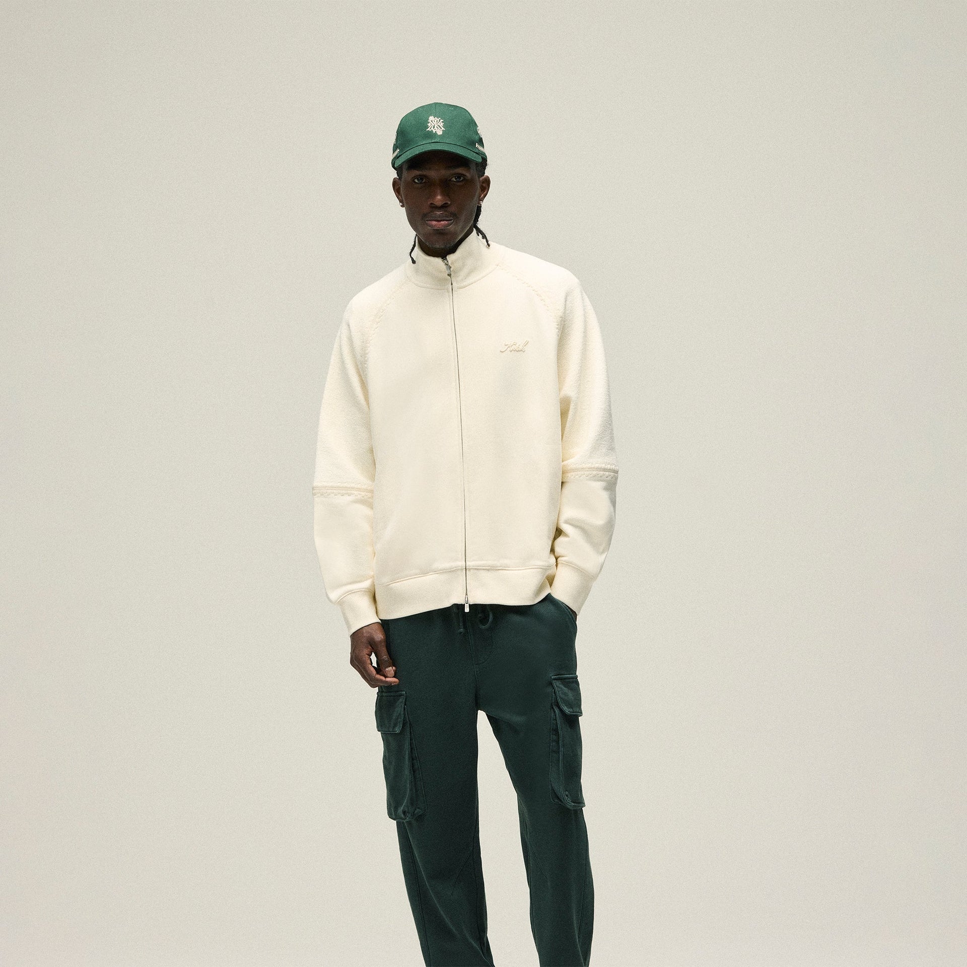 Kith Vale Raglan Full Zip - Sandrift