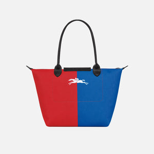 Longchamp x Robert Indiana Tote Bag - White