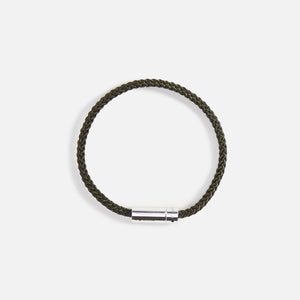 Le Gramme 7g Nato Cable Bracelet - Kahki