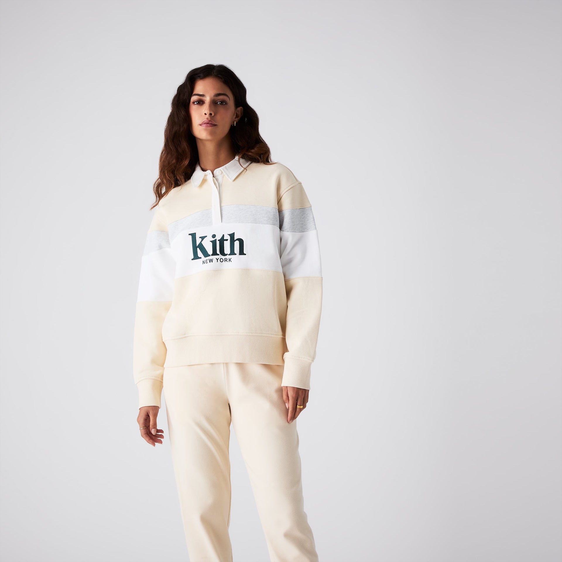 Kith Women Emery New York Rugby - Muslin