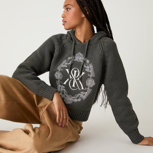 Kith Women Celyse Crest Sweater Hoodie - Machine