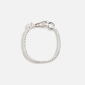 Martine Ali Irio Boxer Chain - Silver